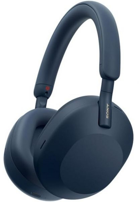 Sony 소니 WH-1000XM5 노이즈 캔슬링 무선 헤드폰 - 30시간 배터리 수명 오버이어 스타일 알렉사 및 구글 어시스턴트 최적화 내장 마이크로 통화 가능 미드나이트