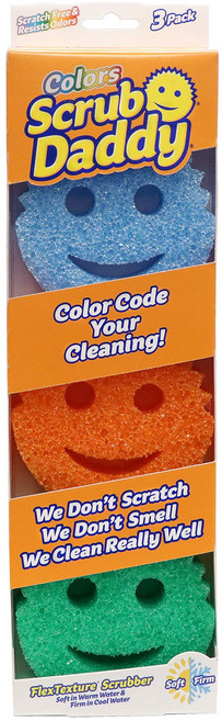 스크럽대디 스크럽마미 스마일 수세미 리미티드 3종, 스크럽대디3종, 1개, 3개입