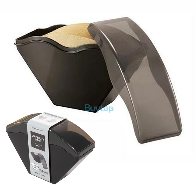 일본 사나다세이코 핸드드립 커피필터 보관함 케이스 디스펜서, 1개