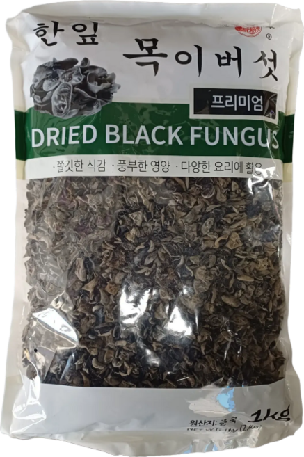 한잎목이 손질 목이버섯, 1개, 1kg