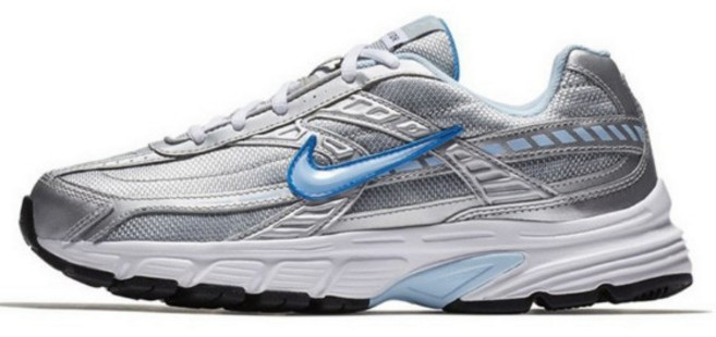 나이키 우먼스 이니시에이터 메탈릭 실버 블루 394053-001