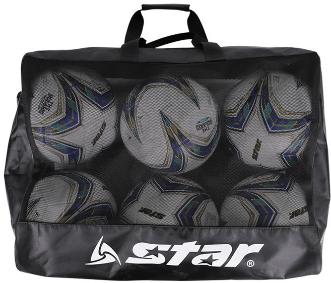 스타 볼 가방 3개입 5개입 6개입 10개입 ST603-03 메쉬소재 보관에 용이, 1개, 블랙