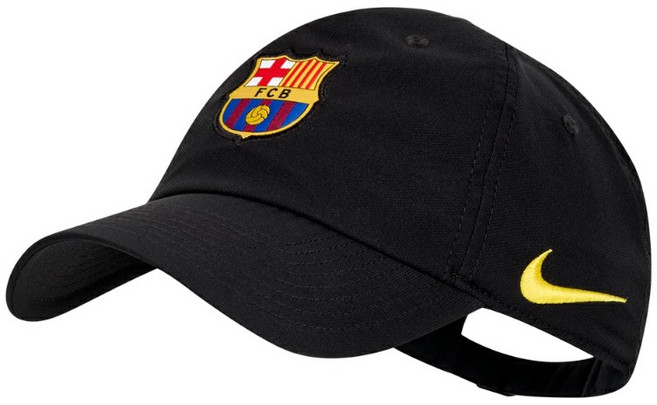 나이키 스포츠 캡 FCB FC 바르셀로나 CLUB CAP 클럽 캡 US CB HV3822-010, 1개, 블랙