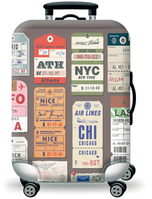 WeGO 엘라스틱 스판 캐리어 방수 커버 50.8 60.9 71.1 76.2 cm