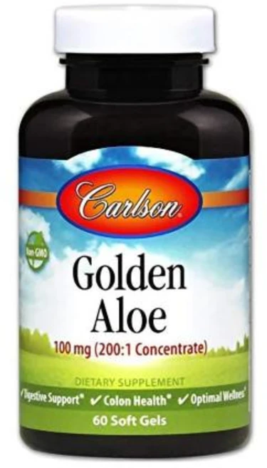 칼슨랩 먹는 골든 알로에 60캡슐, 60정, 1개 - 쿠팡