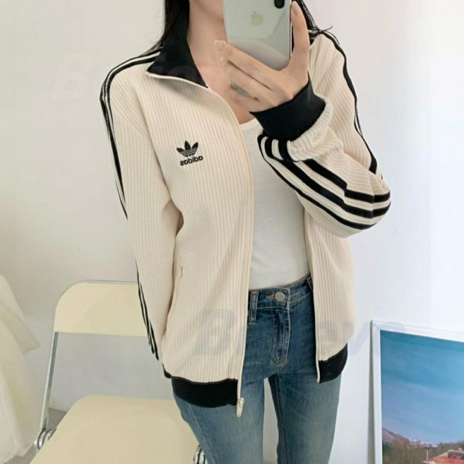 아디다스 와플 져지 흰색 집업 아디다스 베켄바우어 트랙탑 화이트 블랙 believe