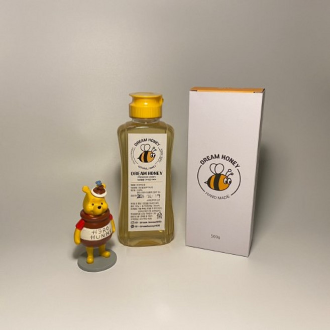 드림허니 천연벌꿀 500g 아카시아꿀 튜브형, 1개