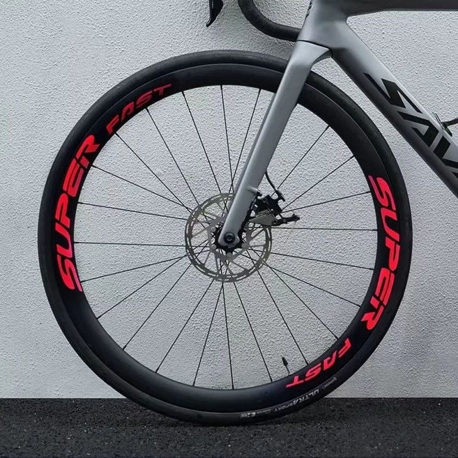 카본 휠셋 FFWD 픽시 휠 로드자전거 자전거용품 스티커 삼발이휠 F6R, 1개