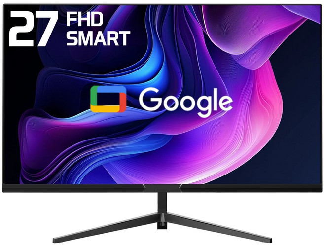 티브이지 27인치 FHD 스마트 모니터 블랙 / 화이트, 27인치 스마트모니터 (블랙), 68.6cm