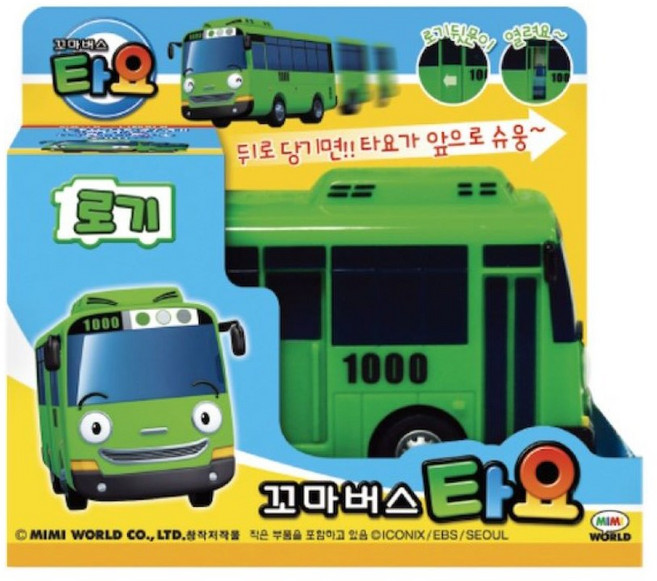 미미월드 꼬마버스타요 로기, 혼합색상, 1개
