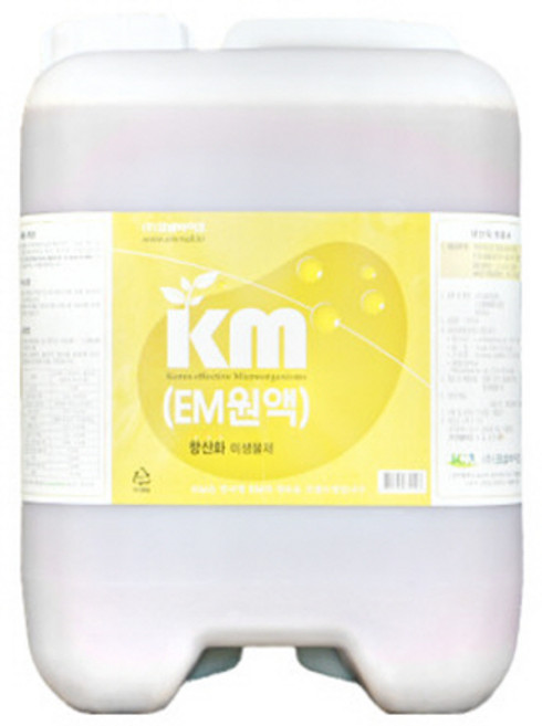 친환경EM원액 유용미생물 이엠용액 축사 악취제거 20L, 1개