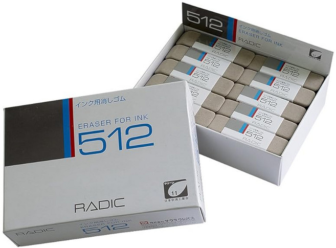 사쿠라크레파스 지우개 모래 지우기 잉크용 전사 40개 NO.512(40)