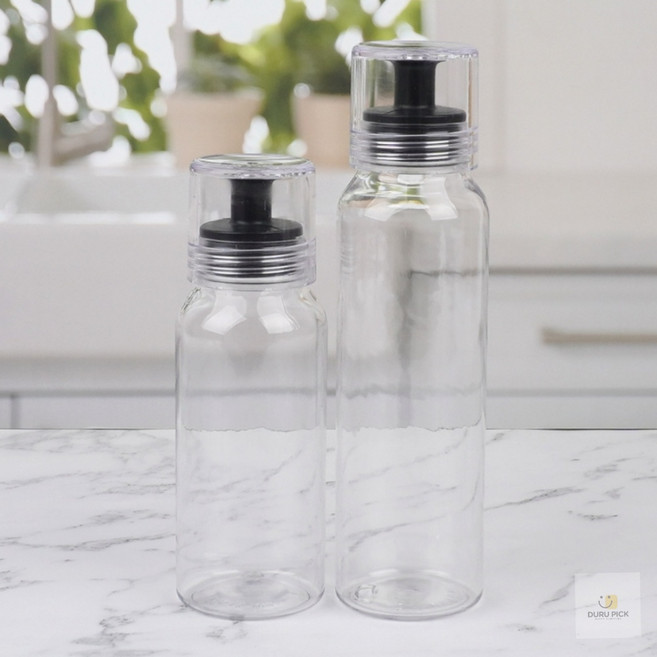 룸플리 국산 투명 오일병 소스 양념 간장병 디스펜서 200ml 300ml 소스용기 들기름병 시럽통, 옵션품절_1_03_ZENT00004670