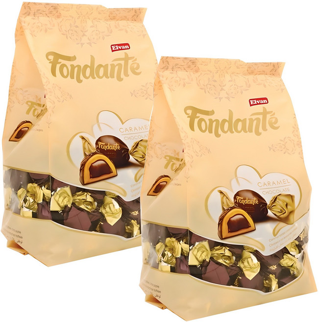 엘반 폰단테 카라멜향 토피, 150g, 2개