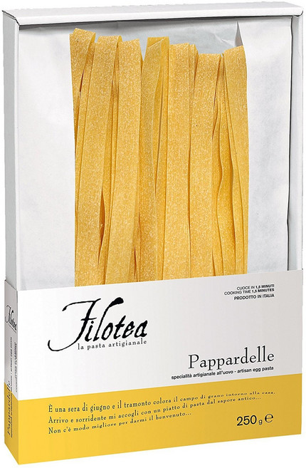 필로테아 에그 파스타 (파파르델레 5개 팩) Filotea Egg Pasta (Pappardelle 5 pack), 1g