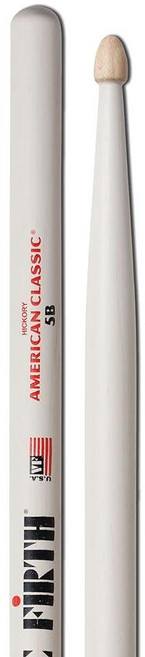 Vic Firth 아메리칸 클래식 5B 화이트 마감 477440