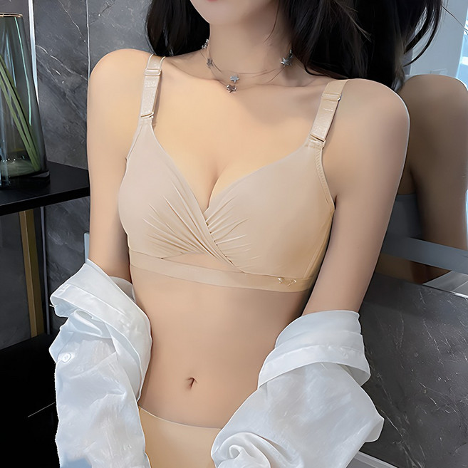 복우롱 노와이어 5CM 싹 모아주는 왕뽕브라 심리스 볼륨브라 988