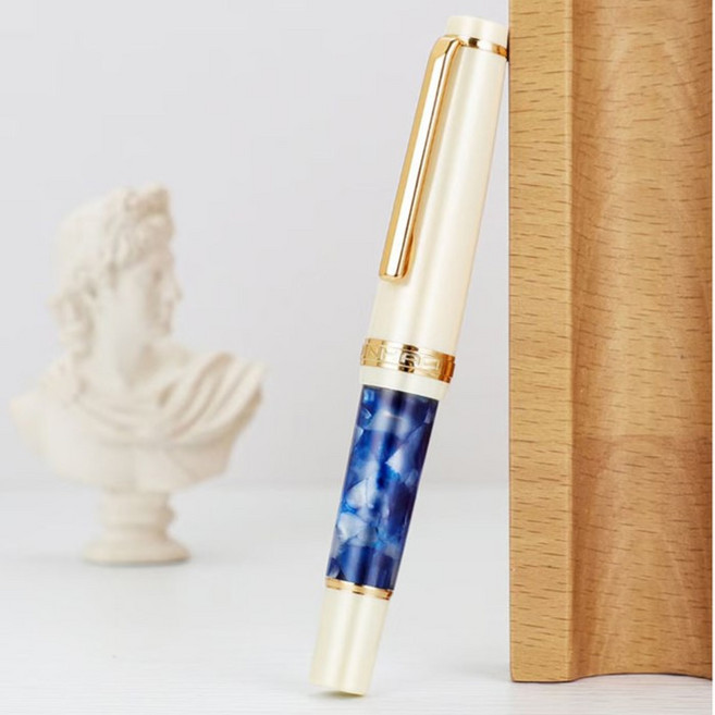 진하오 82 미니미니 Jinhao 만년필 10.6cm 컨버터 포함 야자컴퍼니, 아크릴, 갤럭시 유니버스