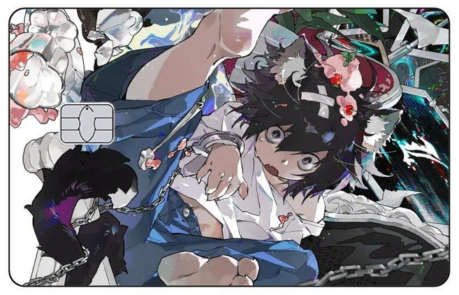 데스노트 L 라이토 캐릭터 카드 스티커 웨하스 감성 교통카드 체크카드 꾸미기 굿즈, 교통카드 (no chip), 13-1PCS