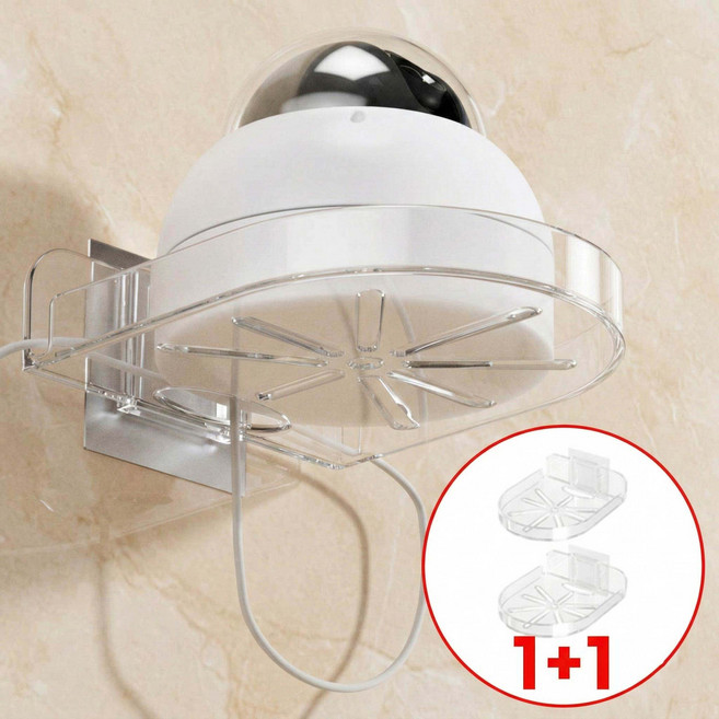 슈가라인 1초컷 홈캠 무타공 거치대 무타공 고정 2개, 1세트, 원형