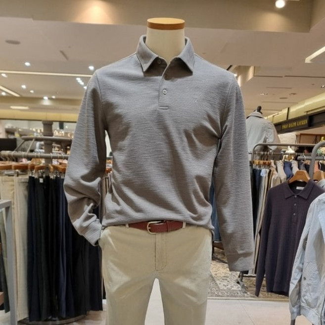 올젠 우븐 긴소매 매쉬 카라티 4컬러 TT1202G1 27C863 92K780