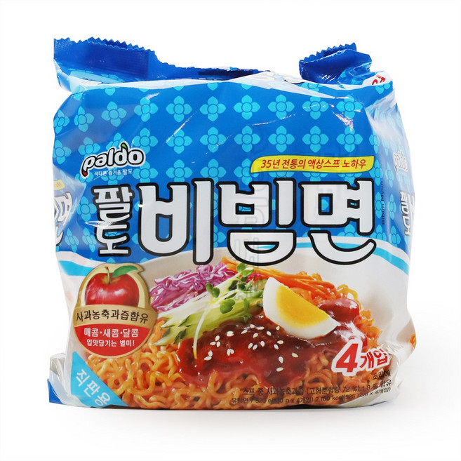 팔도비빔면 130g*4입, 2팩