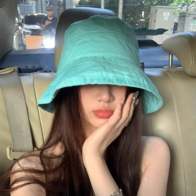 HALOPICK 봄 여름 조절가능 벙거지모자 챙모자 버킷헷