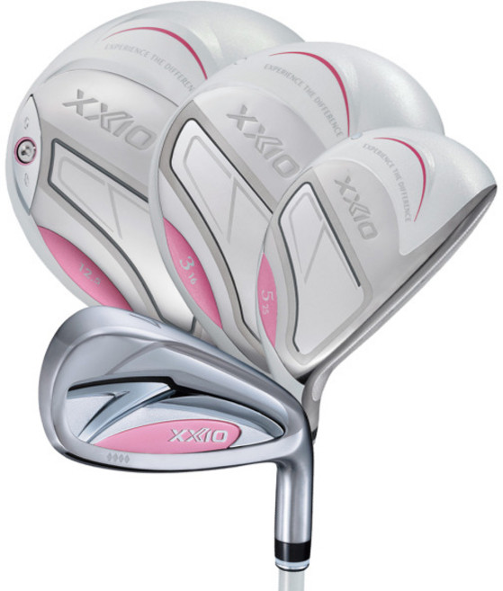 [젝시오(골프)] 던롭 젝시오 14 화이트 10개(드라이버+우드+유틸+7아이언) 여성용 풀세트 2026년 병행 AS보증, 상세 설명 참조