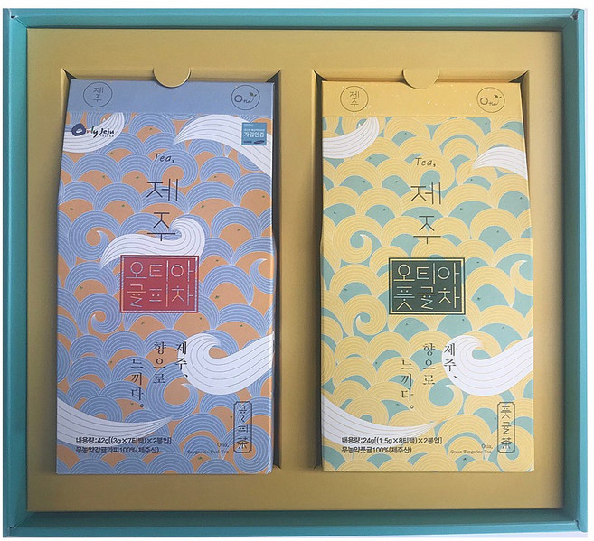청정 제주 무농약 오티아 귤피차 풋귤차 선물세트, 선택3 : 오티아 종합 선물세트, 1개