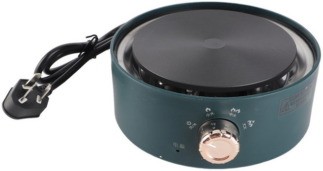 1PC 전기 미니 히터 스토브 360 학위 수직 난방 휴대용 수조 플레이트 커피 온수기 220V, White, AU, 1개