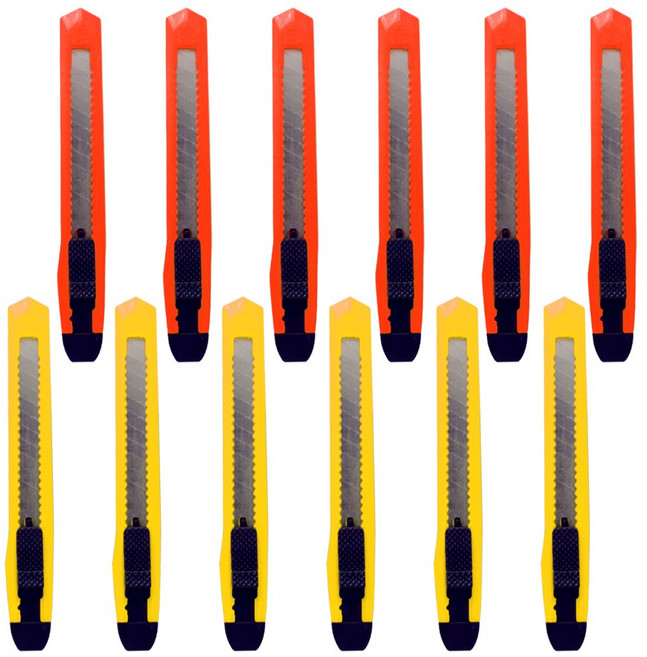 카터칼 소형 A타입, 12개, 혼합