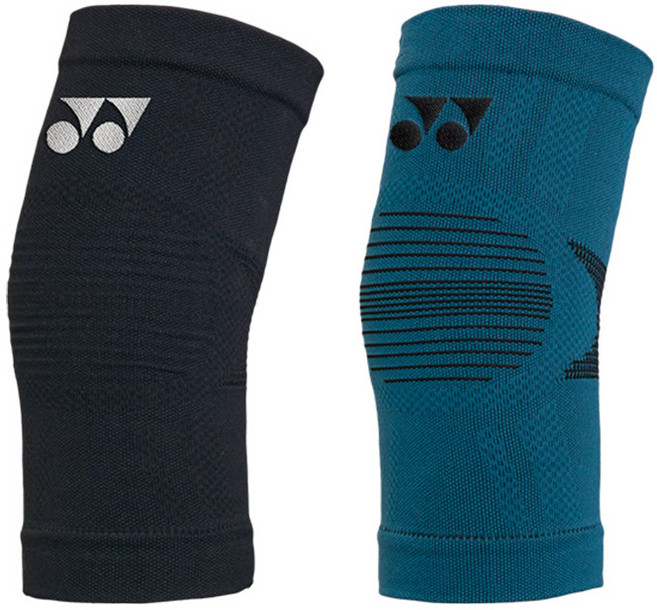 요넥스 배드민턴 니슬리브 무릎 보호대 249SP003U, 블랙, 1개