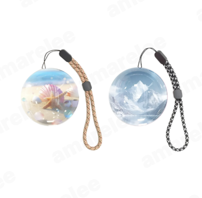 마린 소울크리스탈 메모리 볼 기념일 선물 남친 여친 애완견 애완묘 고양이 강아지 선물, 블랙, 1개