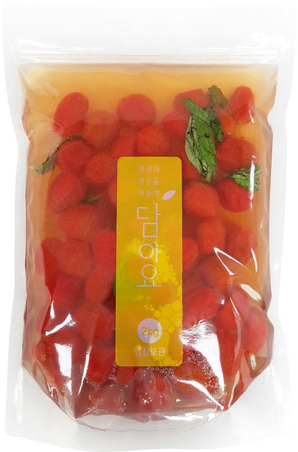 담아요 수제 토마토바질청(바질토마토청), 토마토바질청 2kg(파우치), 2kg, 1개