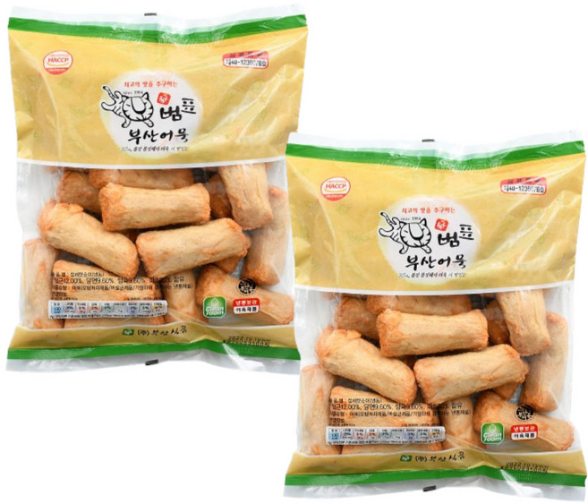 범표어묵 당면어묵 잡채어묵 맛순이, 900g, 2개