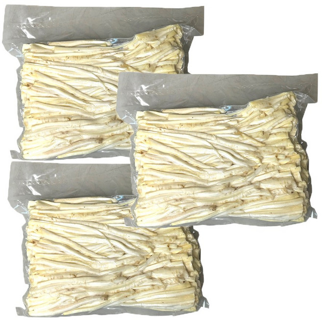 수입 채도라지 1kg 중국산 깐도라지 1kg 수입산, 3개