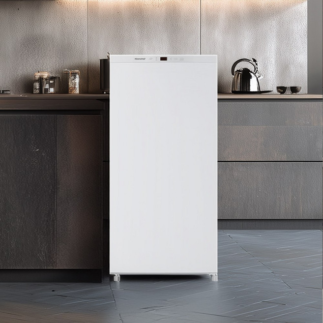 캐리어 클라윈드 미니 김치 냉장고 93L 스탠드형 1도어, KRNO093WKM1, 화이트
