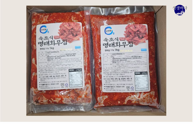 속초식 명태 회무침 (국내산양념), 1개, 1kg