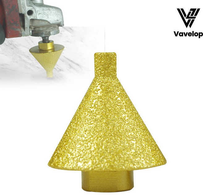 바벨롭 다이아몬드 카운터 싱크 씽크 그라인더 홀쏘 대리석 타일 뚫기 천공 타공 홀커터, 오픈홀형 50mm, 1개