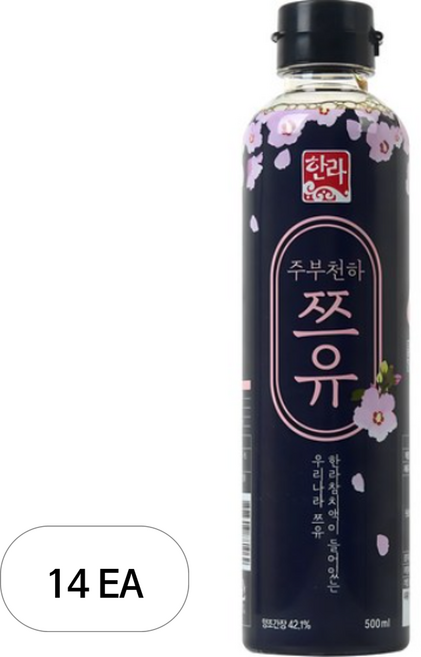 한라식품 주부천하 쯔유, 500ml, 14개