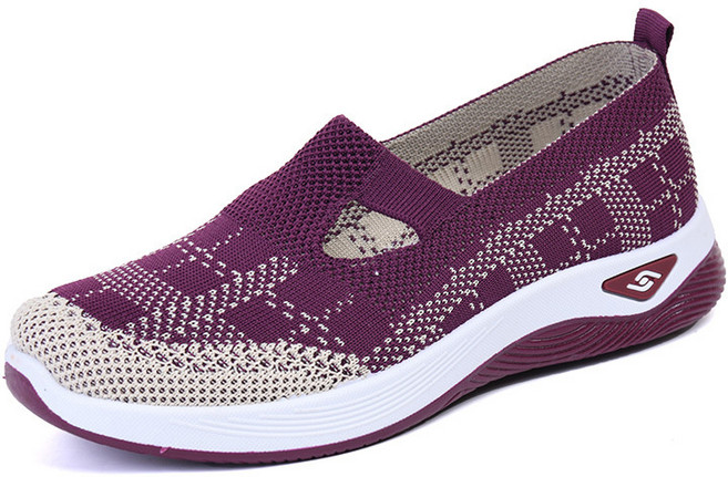 鞋子女女鞋休閒襪子網鞋軟底運動鞋女