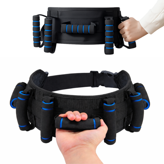 워킹벨트 노인 환자이동벨트 고정벨트 재활 보행 환자 보조, 2개