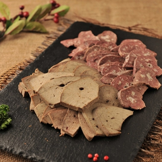 (주)가천린포크 삶은 돼지모듬내장1팩 (돼지간+허파)