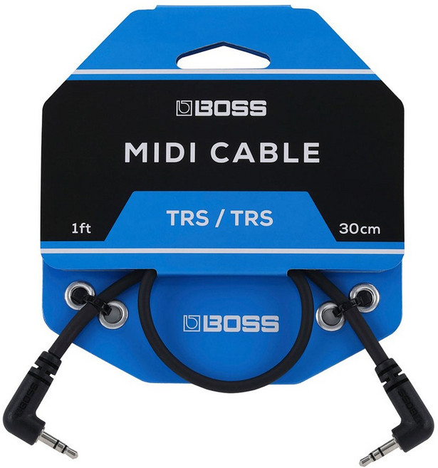 BOSS MIDI 連接線 3.5mm TRS BCC-1-3535, 1個