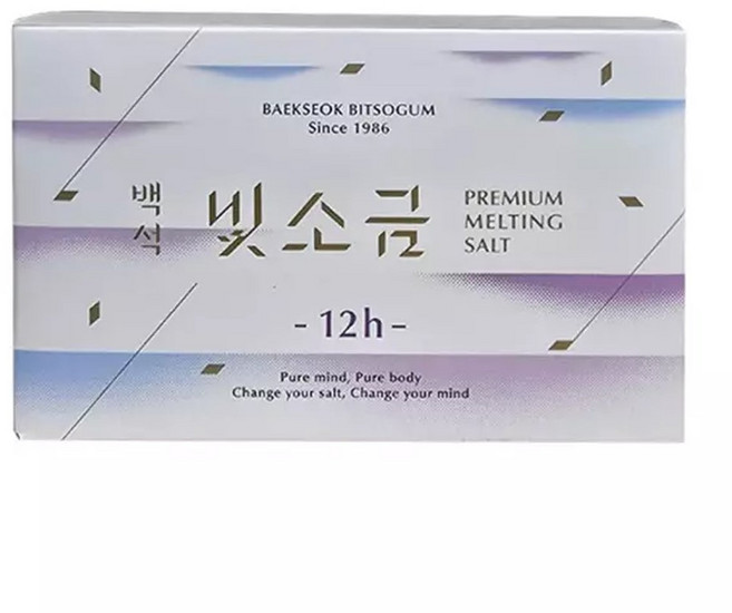 백석빛소금 1000도씨 용융소금 12시간(3gx50포)x, 3g, 50개
