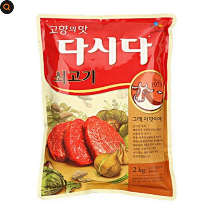 CJ제일제당 쇠고기 다시다, 2kg, 1개