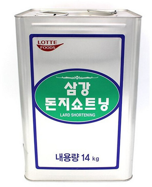 롯데 돈지 쇼트닝 14kg, 1개