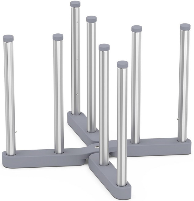 재사용 가능한 가방 건조대 실리콘 가방 건조대 갤런 가방 건조대 컵 병 팬 뚜껑 및 도마 정리함 용 건조대, 신축성, 1개