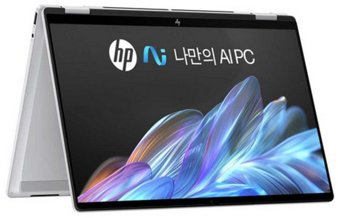 HP 2025 옴니북 X Flip 14 라이젠 AI 라이젠 AI 300 시리즈, Glacier Silver, 1TB, 16GB, WIN11 Home, 14-fk0025AU