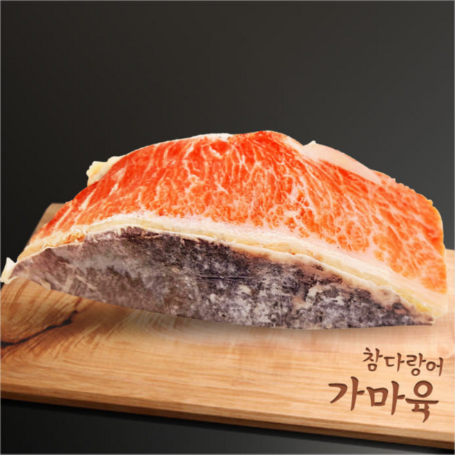 장군씨푸드 최고급 냉동 참치회 참다랑어 블럭참치 가마육, 1개, 580g